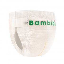 Jednorazowe pieluszki marki Bambiboo z włóknem bambusowym w rozmiarze 1 - Newborn dla noworodków o wadze od 2 do 4 kilogramów