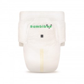 Jednorazowe pieluchomajtki marki Bambiboo z włóknem bambusowym w rozmiarze 4 - dla dzieci o wadze od 9 do 14 kilogramów