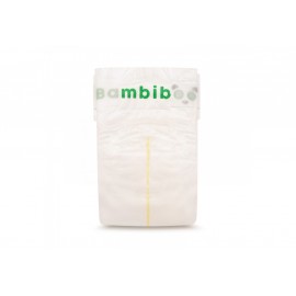 Bambiboo - jednorazowe  pieluszki z włóknem bambusowym dla niemowląt, rozmiar 2 Mini (3-8kg) 8 x 25 szt.