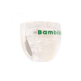 Bambiboo - jednorazowe  pieluszki z włóknem bambusowym dla niemowląt, rozmiar 3 Midi (6-11kg) 8 x 21 szt.