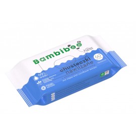 Bambiboo wet wipes with cornflower extract 60 pcs