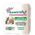 Jednorazowe pieluchomajtki marki Bambiboo z włóknem bambusowym w rozmiarze 4 - dla dzieci o wadze od 9 do 14 kilogramów - 16 szt..