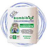 Bambiboo disposable nappies with bamboo fibre for babies, size 5 Junior (12-17kg) 15 pcs.