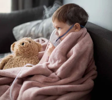 Inhalacje u małych dzieci