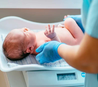 Spadek masy ciała noworodka