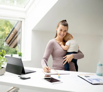 Organizacja pracy zdalnej z małym dzieckiem