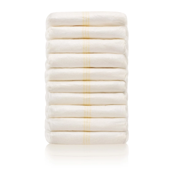 Set 3 x 21 Stk - Bambiboo Einwegwindeln mit Bambusfaser für Babys, Größe 3 Midi (6-11 kg)