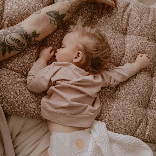 Set 8 x 24 Stk - Bambiboo COTTONWEAR Einwegwindeln mit Bio-Baumwolle für Kinder, Größe 4 Maxi (9-14 kg)