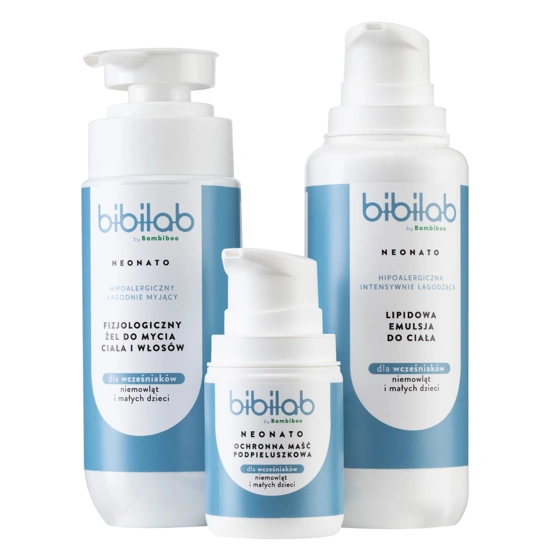 Bibilab neonato fizjologiczny żel do mycia ciała i włosów 200 ml