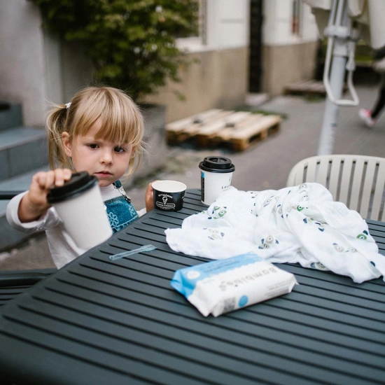 Mega zestaw 4 x 60 szt. - chusteczki nawilżane Bambiboo z ekstraktem z bławatka