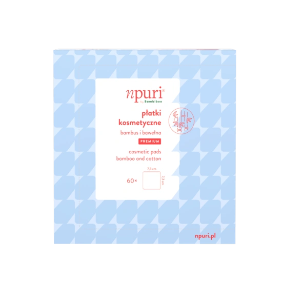 npuri by Bambiboo Kosmetikpads, 60 Stk.