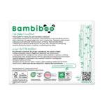 Jednorazowe pieluszki z włóknem bambusowym z wycięciem na pępek, rozmiar 1 (2-4kg) 26 szt.