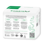 Zestaw 3x28szt.-jednorazowe pieluszki Bambiboo COTTONWEAR z bawełną organiczną i wycięciem na pępek, rozmiar 1 (2-4kg)