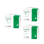 Zestaw 3x28szt.-jednorazowe pieluszki Bambiboo COTTONWEAR z bawełną organiczną i wycięciem na pępek, rozmiar 1 (2-4kg)