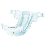 8 x 25 pcs pack – Bambiboo disposable nappies with bamboo fibre for infants, size 2 Mini (3-8kg)