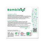 Zestaw 8 x 21 szt. - jednorazowe pieluszki Bambiboo z włóknem bambusowym dla niemowląt, rozmiar 3 Midi (6-11kg)