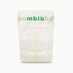 Jednorazowe pieluszki z włóknem bambusowym dla dzieci, rozmiar 4 (9-14kg) 18 szt.