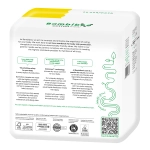 Set 8 x 24 Stk - Bambiboo COTTONWEAR Einwegwindeln mit Bio-Baumwolle für Kinder, Größe 4 Maxi (9-14 kg)