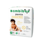 3 x 16 pcs pack – Bambiboo disposable pants with bamboo fibre for babies, size 4 (9-14kg)
