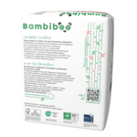 3 x 16 pcs pack – Bambiboo disposable nappies with bamboo fibre for babies, size 5 Junior (12-17kg)