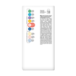 8 x 16 pcs pack – Bambiboo disposable nappies with bamboo fibre for babies, size 5 Junior (12-17kg)