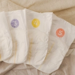 Set 3 x 24 Stk - Bambiboo COTTONWEAR Einwegwindeln mit Bio-Baumwolle für Kinder, Größe 5 Junior (12-17kg)