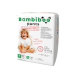 3 x 15 pcs pack – Bambiboo disposable pants with bamboo fibre for babies, size 5 (12+ kg)