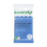 Chusteczki nawilżane Bambiboo z ekstraktem z bławatka 10 szt.