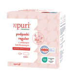 npuri by Bambiboo podpaski higieniczne regular z włóknem bambusowym, op.12 szt.