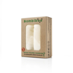 Wkłady chłonne z bambusem do pieluszek wielorazowych, 2 szt.