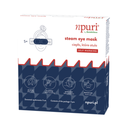 npuri by Bambiboo maska na oczy samonagrzewająca,5szt.
