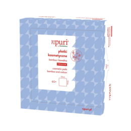 npuri by bambiboo płatki kosmetyczne, 60szt