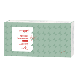 npuri by Bambiboo disposable cosmetic towels, 50 pcs