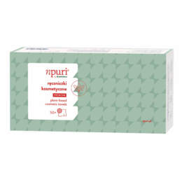 npuri by bambiboo jednorazowe ręczniczki kosmetyczne,50szt