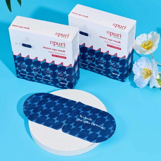 npuri by Bambiboo selbstwärmende Augenmaske, 5 Stk.