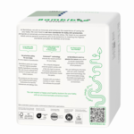 Jednorazowe pieluchomajtki Bambiboo COTTONWEAR z bawełną organiczną dla dzieci, rozmiar 6 (15+kg) 18 szt.