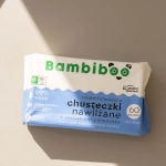Chusteczki nawilżane Bambiboo z ekstraktem z bławatka 60 szt.